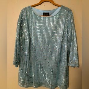 Bob Mackie Shimmery Top